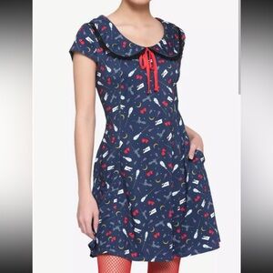 NWT Her Universe Hot Topic Studio Ghibli Kiki's Delivery Service Dress size S